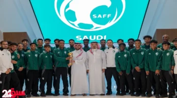 الأخضر الشاب بطل الخليج.. وزير الرياضة يستقبل الأبطال في احتفالية خاصة